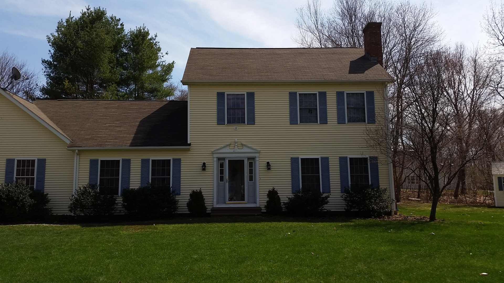 Completed exterior cleaning work by The Powerwash Guys